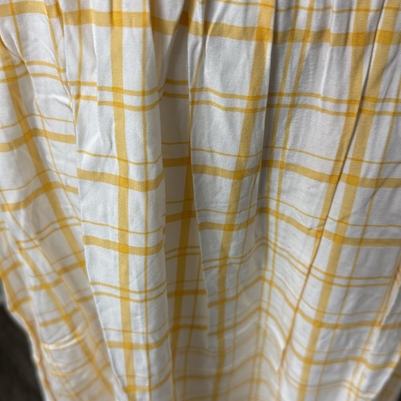 Haven Hearts NWOT Ruffle Hem Plaid Belted Maxi Dress - Picture 10 of 13